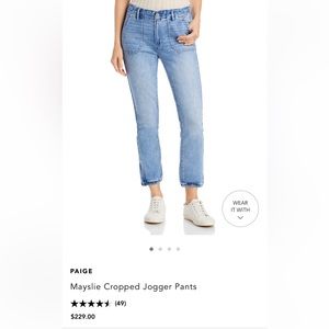 Paige jogger jeans